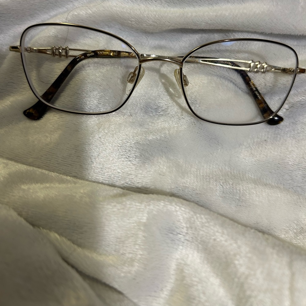 TURA RB138 Eyewear Frames Gold with Tortoise